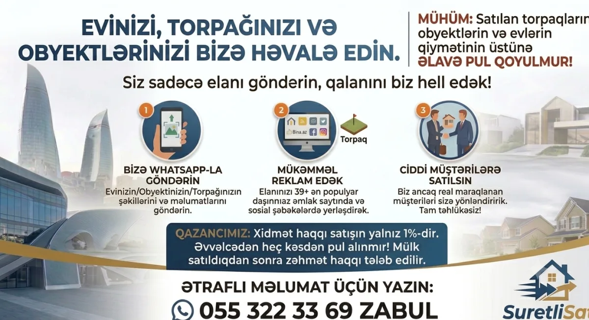 tecili elan haqqinda oxu torpaq ve ev satirsansa