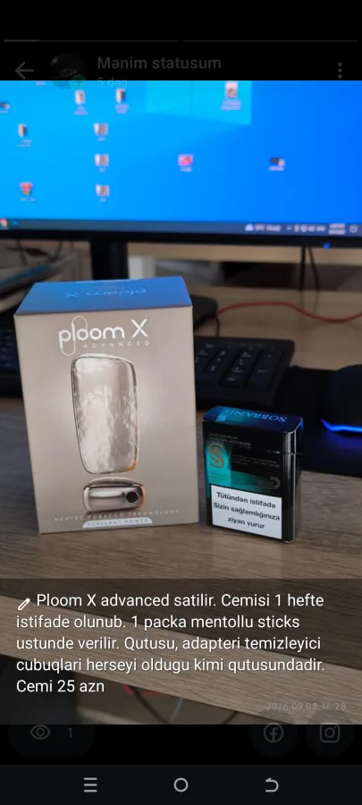 Ploom X Advanced satilir